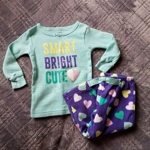 Baby Girl Carter's Pajamas Set